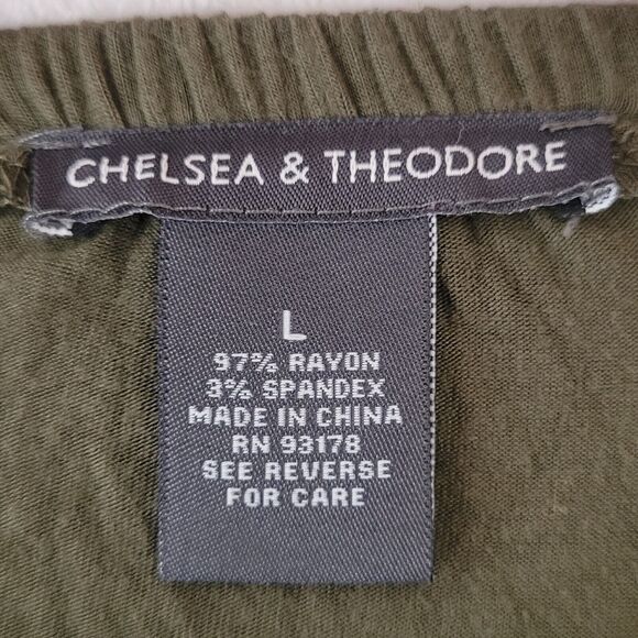 Chelsea & Theodore Green Peasant Renaissance Ren Fest Gremlincore Goblincore L - Picture 3 of 6